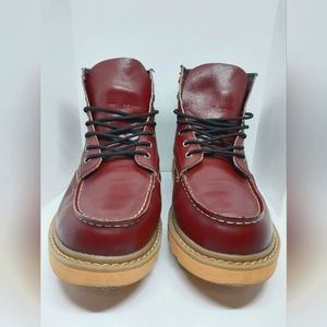 3 PAIRS of BOOTS - Black/Tan/Brown